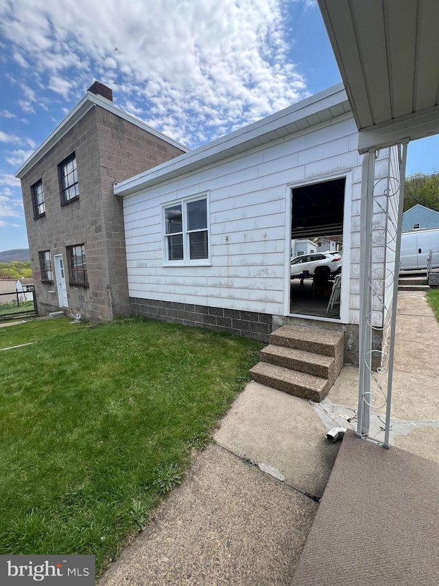1228 Spruce St, Ashland, PA 17921 - exterior space featuring a lawn