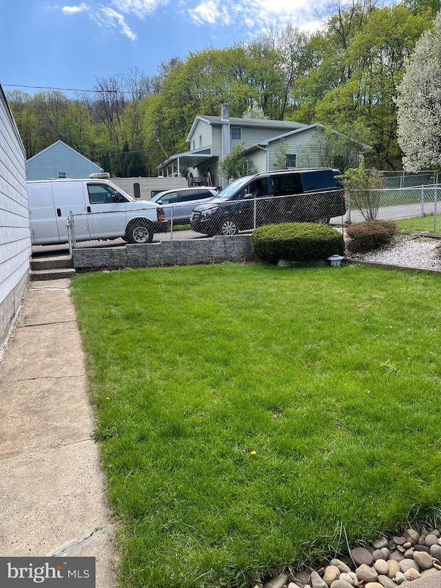 1228 Spruce St, Ashland, PA 17921 - view of yard with fence
