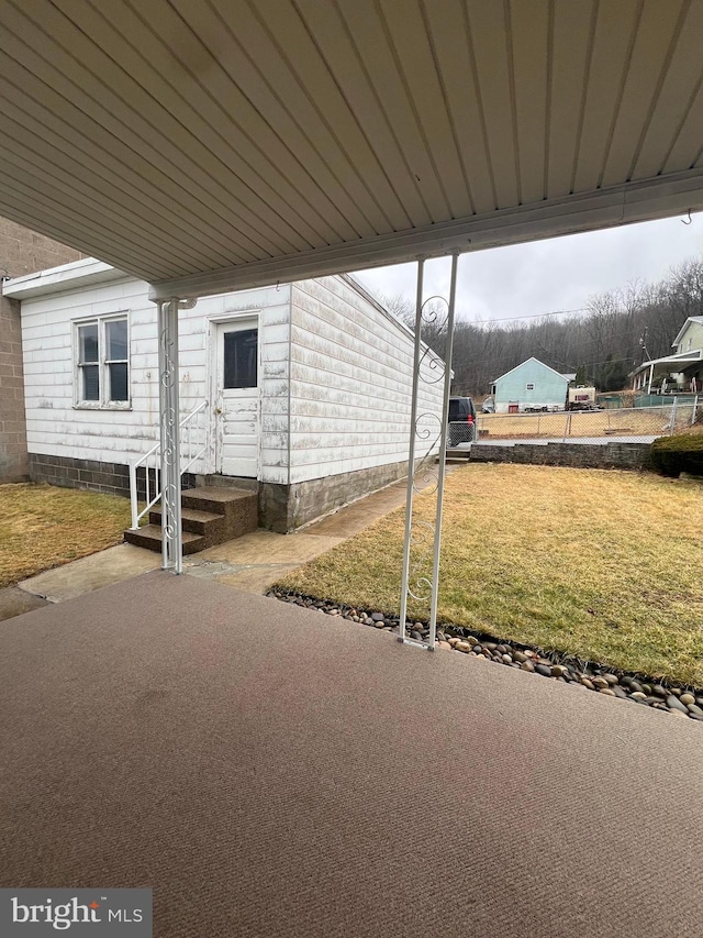 1228 Spruce St, Ashland, PA 17921 - view of patio featuring entry steps