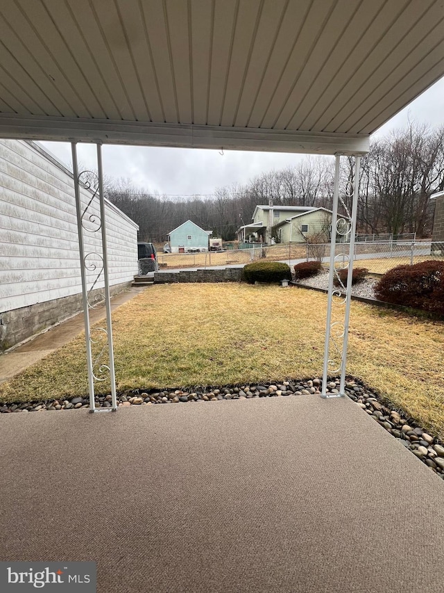 1228 Spruce St, Ashland, PA 17921 - exterior space with a patio area and fence