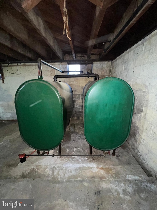 1228 Spruce St, Ashland, PA 17921 - utility room featuring heating fuel