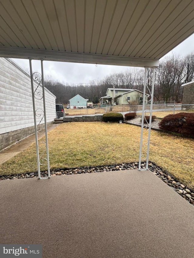 1228 Spruce St, Ashland, PA 17921 - exterior space featuring fence and a patio