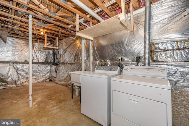 6343 Wind Rider Way, Columbia, MD 21045 - laundry area featuring separate washer and dryer