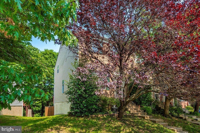 6343 Wind Rider Way, Columbia, MD 21045 - view of property exterior with stairway