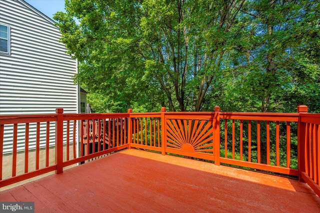 6343 Wind Rider Way, Columbia, MD 21045 - view of deck