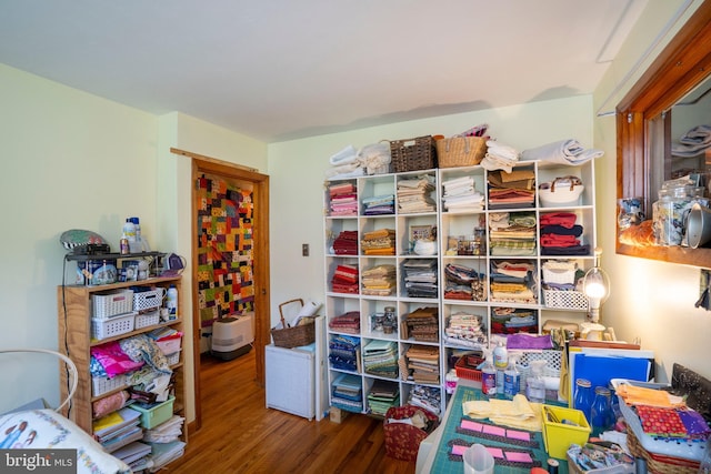 view of storage