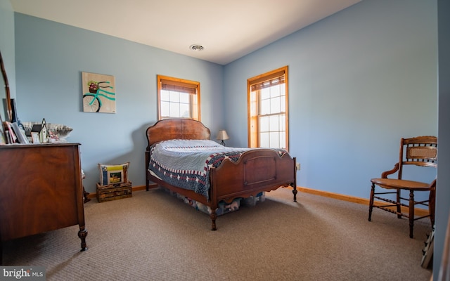 97 Heverly Ln, Beech Creek, PA 16822 - bedroom with carpet flooring, baseboards, and visible vents