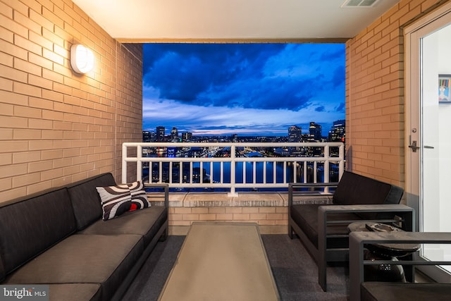 100 Harborview Dr Unit 2107, Baltimore, MD 21230 - balcony featuring a view of city