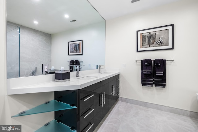 100 Harborview Dr Unit 2107, Baltimore, MD 21230 - full bath with double vanity and recessed lighting