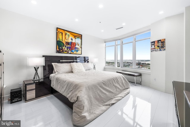100 Harborview Dr Unit 2107, Baltimore, MD 21230 - bedroom with recessed lighting and baseboards