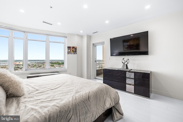 100 Harborview Dr Unit 2107, Baltimore, MD 21230 - bedroom featuring recessed lighting and baseboards