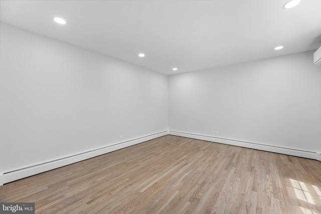 14 Titus Ave, Lawrence, NJ 08648 - empty room with wood finished floors, recessed lighting, and baseboards