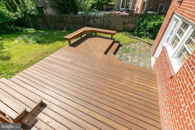 view of deck