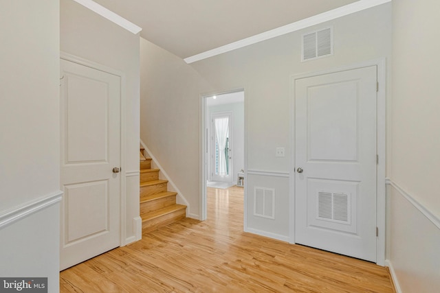 42248 Lancaster Woods Sq, Chantilly, VA 20152 - interior space featuring crown molding, wood finished floors, and baseboards