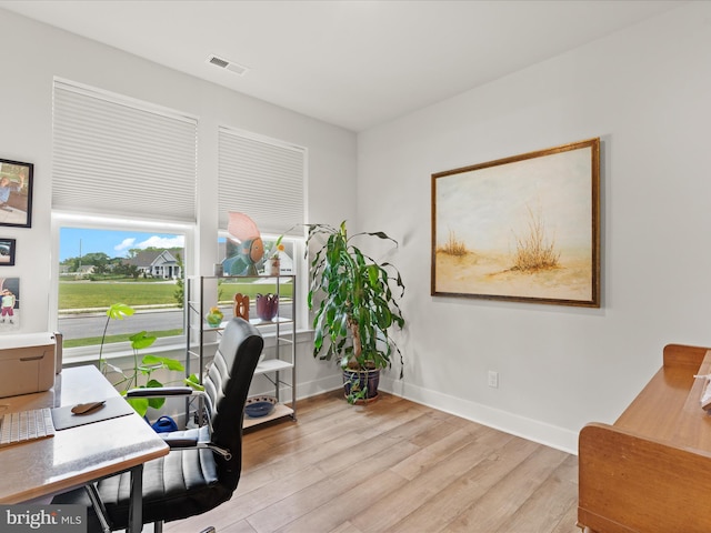32019 Carlisle Ct, Frankford, DE 19945 - office area with light wood-style floors and baseboards