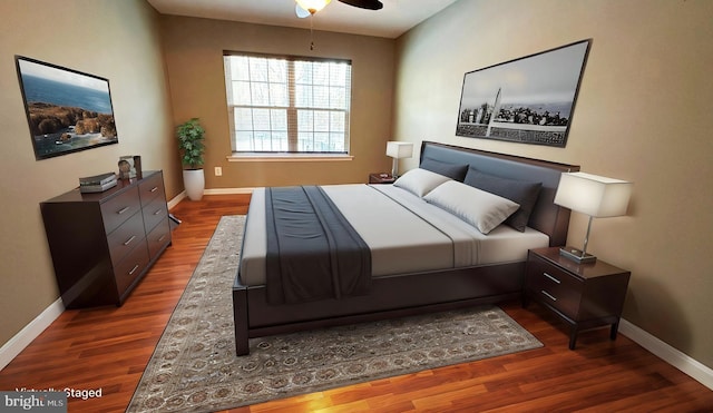 2 Raydan Way N, East, MD 21901 - bedroom featuring wood finished floors, baseboards, and a ceiling fan