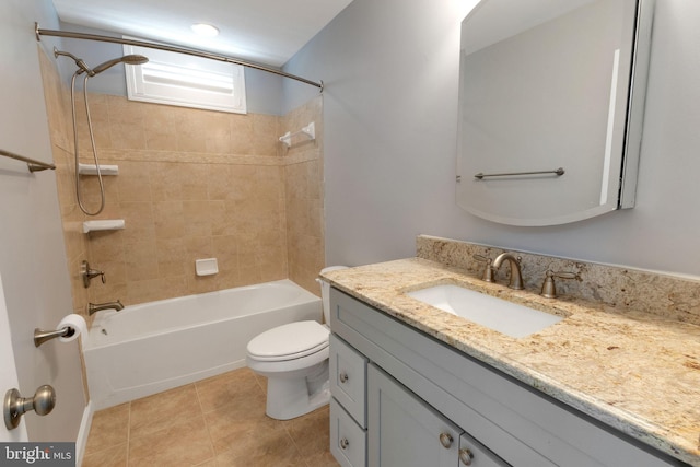 2 Raydan Way N, East, MD 21901 - full bath featuring toilet, vanity, bathtub / shower combination, and tile patterned floors