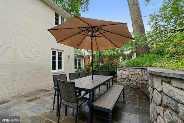 3210 Old Dominion Blvd, Alexandria, VA 22305 - view of patio featuring outdoor dining area