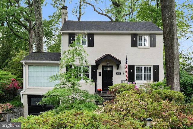 3210 Old Dominion Blvd, Alexandria, VA 22305 - view of front of property with a chimney and roof with shingles