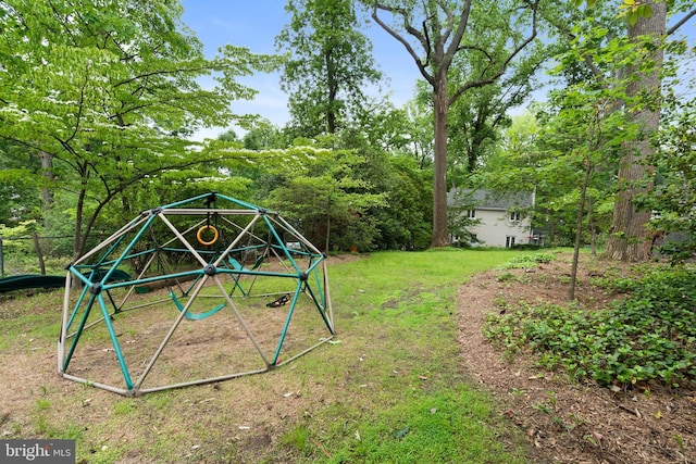 3210 Old Dominion Blvd, Alexandria, VA 22305 - view of grassy yard with a playground