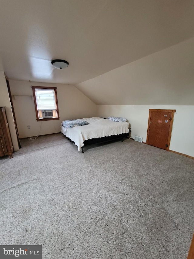 70 W Hamlin Ave, Telford, PA 18969 - carpeted bedroom with lofted ceiling and cooling unit