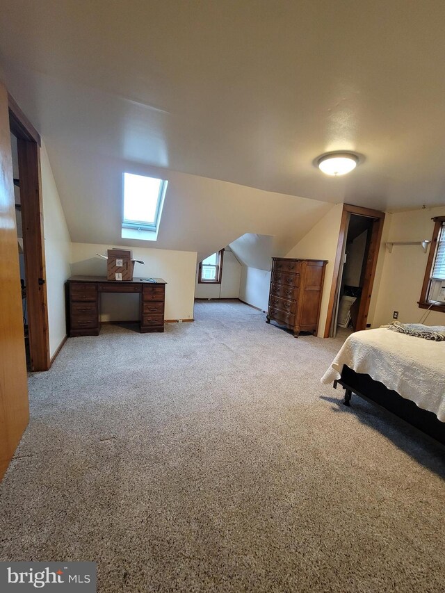 70 W Hamlin Ave, Telford, PA 18969 - carpeted bedroom featuring multiple windows and vaulted ceiling