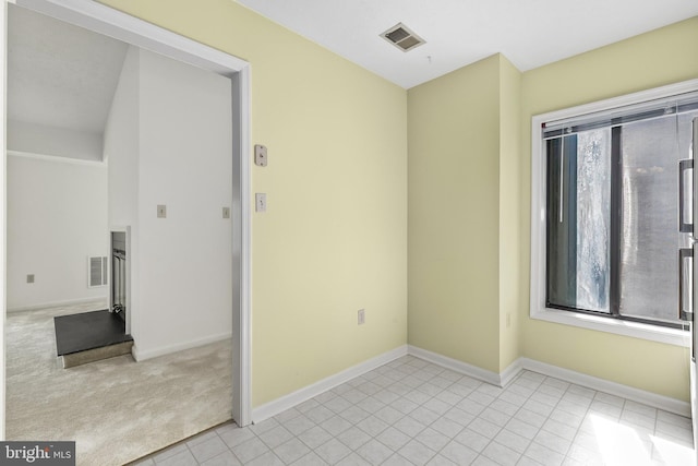 empty room with baseboards