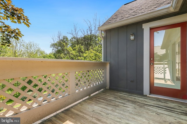 view of deck