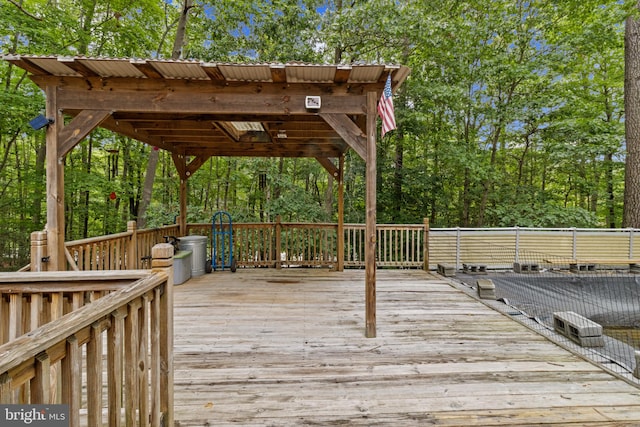 256 Frontier Trl, Lusby, MD 20657 - view of deck