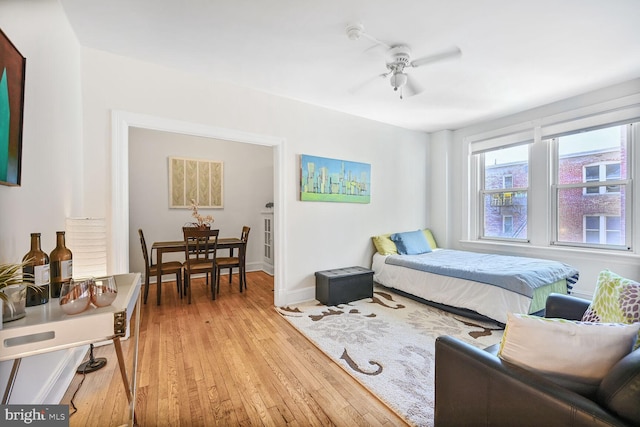 1954 Columbia Rd NW Unit 504, Washington, DC 20009 - bedroom with light wood-type flooring and baseboards