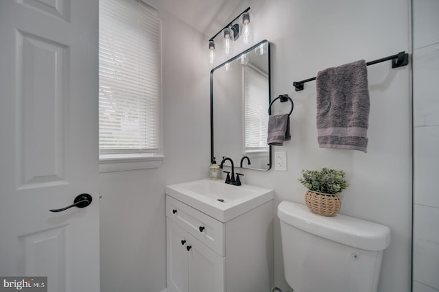 6802 Elbrook Rd, Lanham, MD 20706 - bathroom with vanity and toilet
