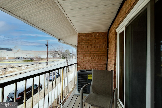 2845 Denver St SE Unit 204, Washington, DC 20020 - balcony with central AC