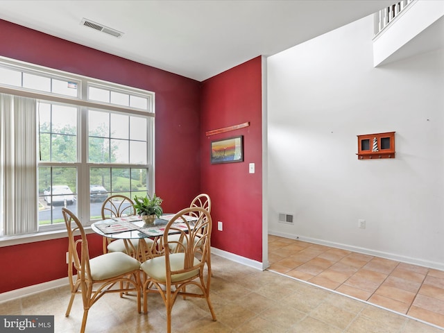 104 Panmure, Stephens City, VA 22655 - dining room with baseboards and light tile patterned flooring