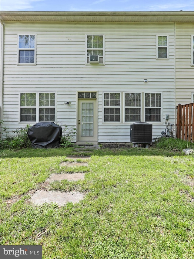 104 Panmure, Stephens City, VA 22655 - back of property with central AC