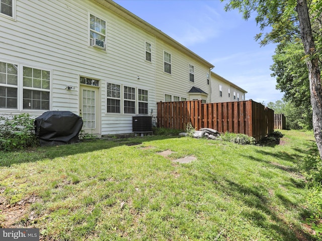 104 Panmure, Stephens City, VA 22655 - back of house with central air condition unit