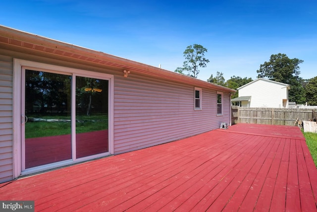 407 Bryan Point Rd, Accokeek, MD 20607 - view of wooden terrace