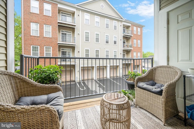 502 King Farm Blvd Unit 202, Rockville, MD 20850 - view of balcony