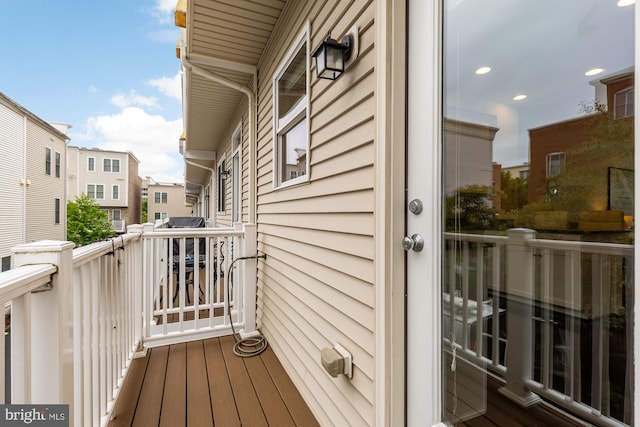 906 3rd St SE, Washington, DC 20003 - balcony with a residential view