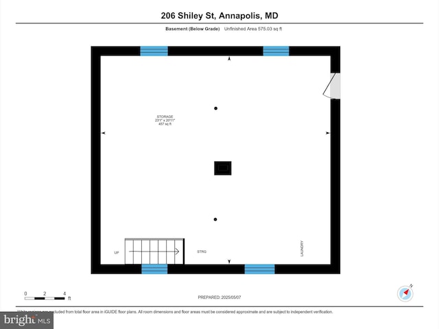 206 Shiley St, Annapolis, MD 21401 - floor plan / room layout