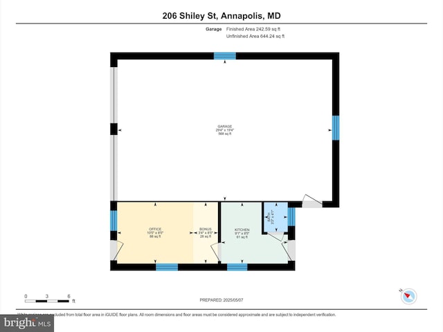 206 Shiley St, Annapolis, MD 21401 - home floor plan