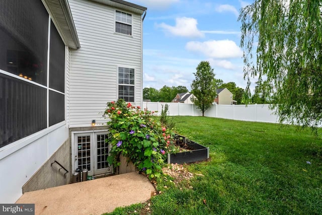5971 Schooner Cir, King George, VA 22485 - view of yard with a vegetable garden