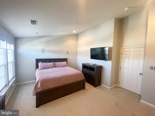 1716 Sunningdale Ln, Hanover, MD 21076 - bedroom featuring light colored carpet, baseboards, and recessed lighting
