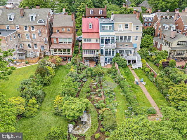 13 The Strand, New Castle, DE 19720 - drone / aerial view of a tree filled landscape