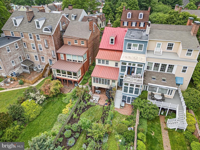 13 The Strand, New Castle, DE 19720 - bird's eye view