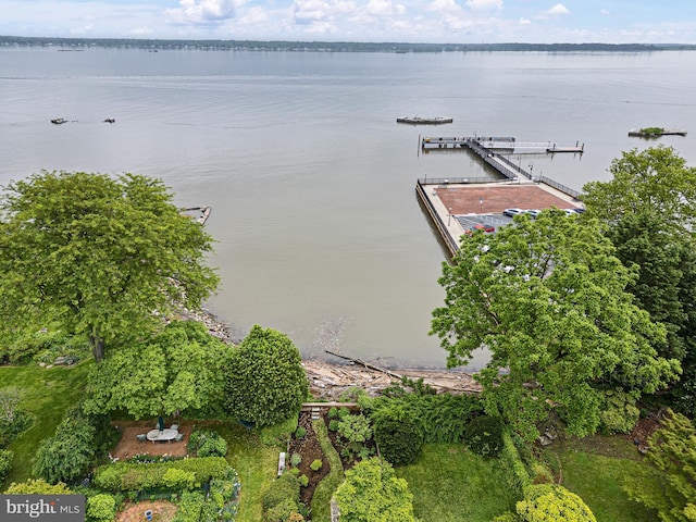 13 The Strand, New Castle, DE 19720 - aerial view of property's location featuring a large body of water