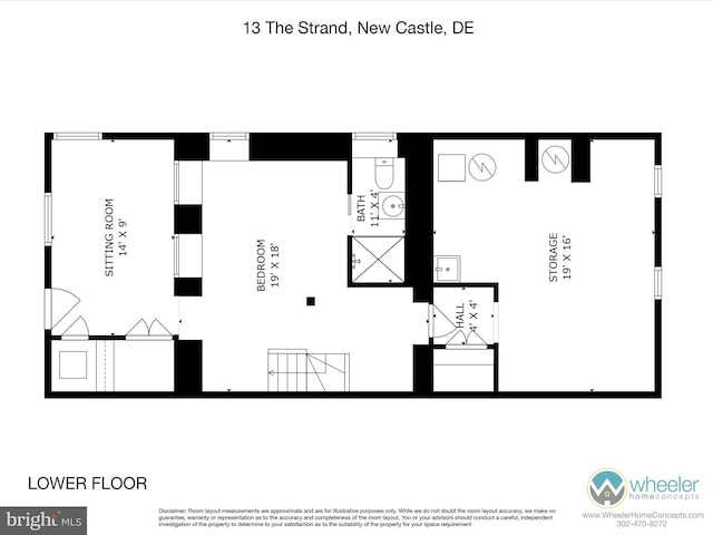 13 The Strand, New Castle, DE 19720 - property floor plan