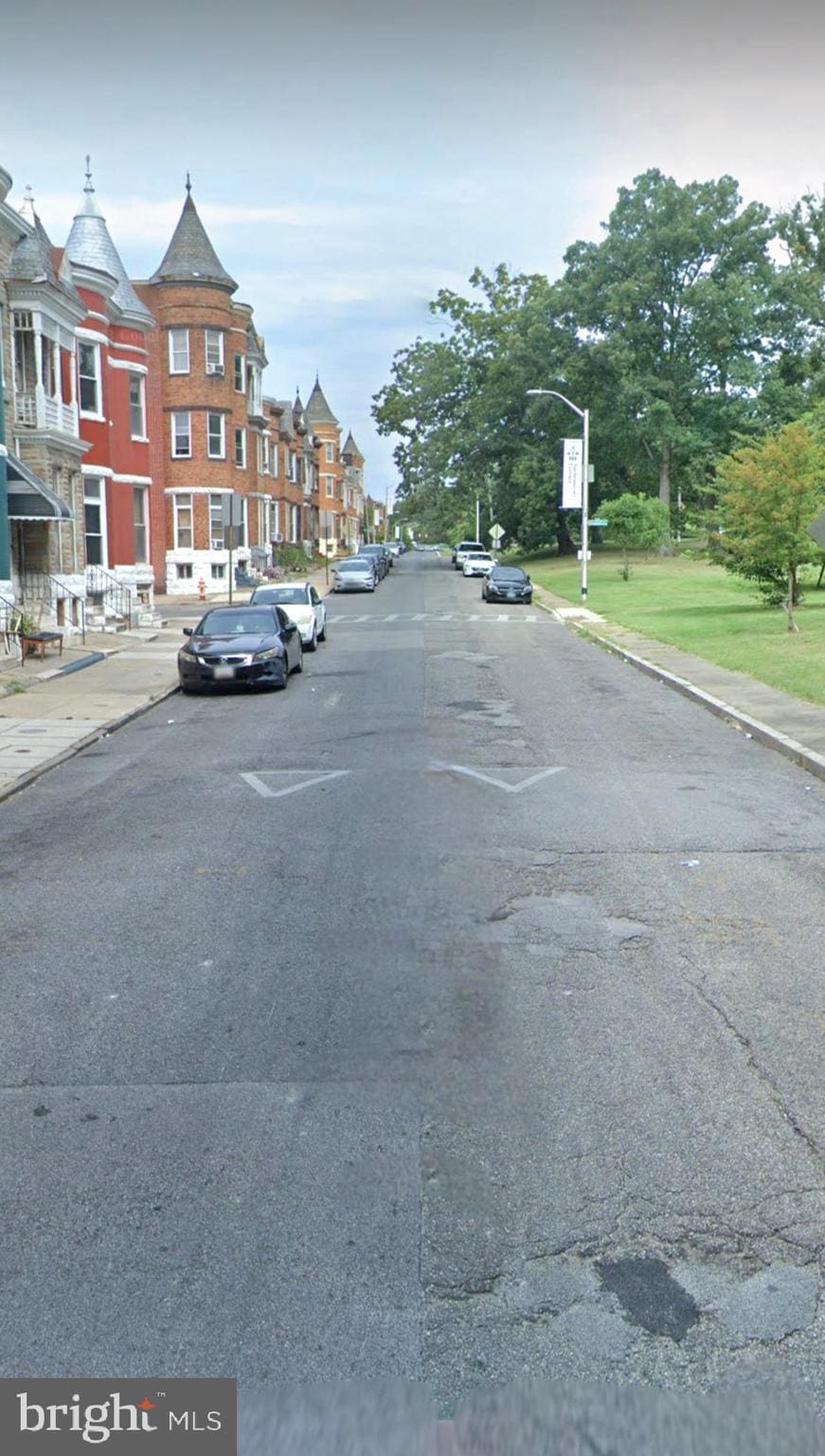 2804 Auchentoroly Ter, Baltimore, MD 21217 - view of street featuring street lighting, curbs, and sidewalks