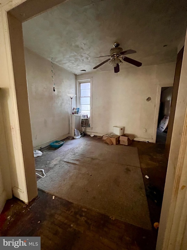 4036 N 12th St, Philadelphia, PA 19140 - spare room featuring a ceiling fan