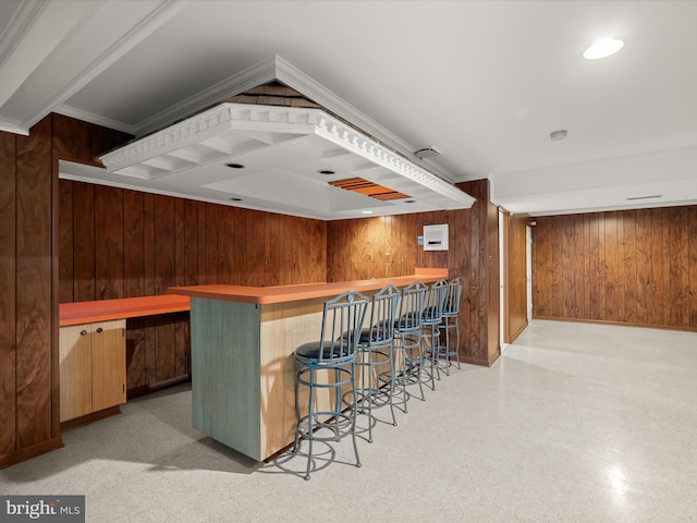 222 Springloch Rd, Silver Spring, MD 20904 - indoor dry bar featuring wood walls