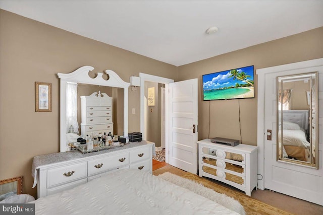 interior space featuring carpet
